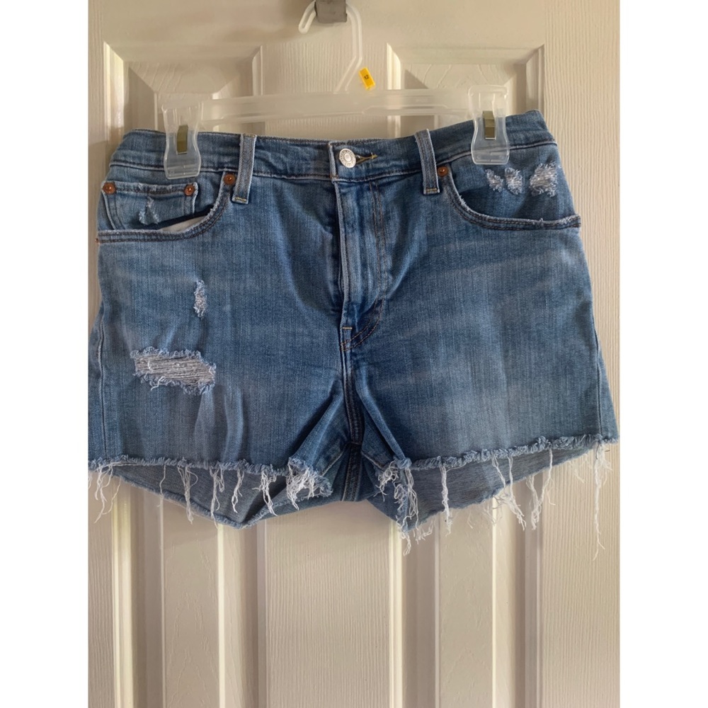 Levi Blue Jean Shorts